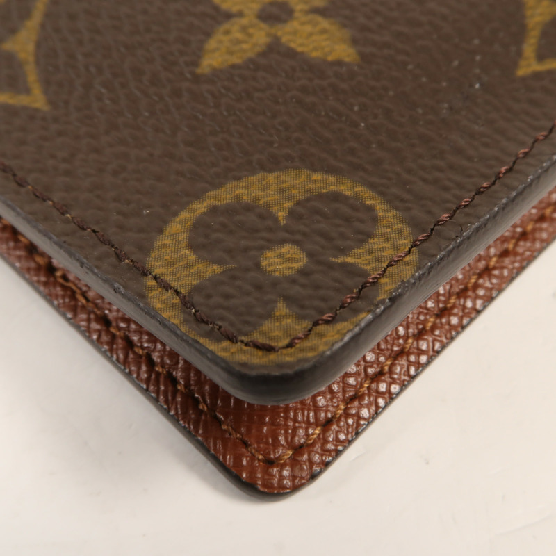 LOUIS VUITTON Monogram Porto Valeurs Cartes長錢包-9