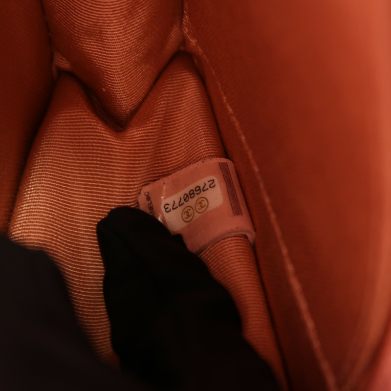 CHANEL 牛皮皮革Shoulder Bag金扣鏈帶肩背袋-13