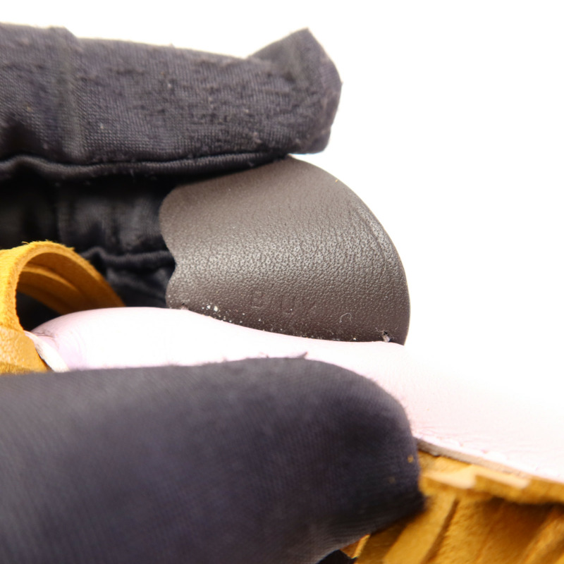 HERMES Milo皮革Rodeo Pegase PM掛飾Mauve Pale-5