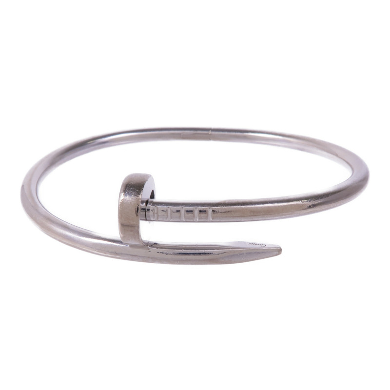 CARTIER 18K白金Juste Un Clou Bracelet手鐲-0