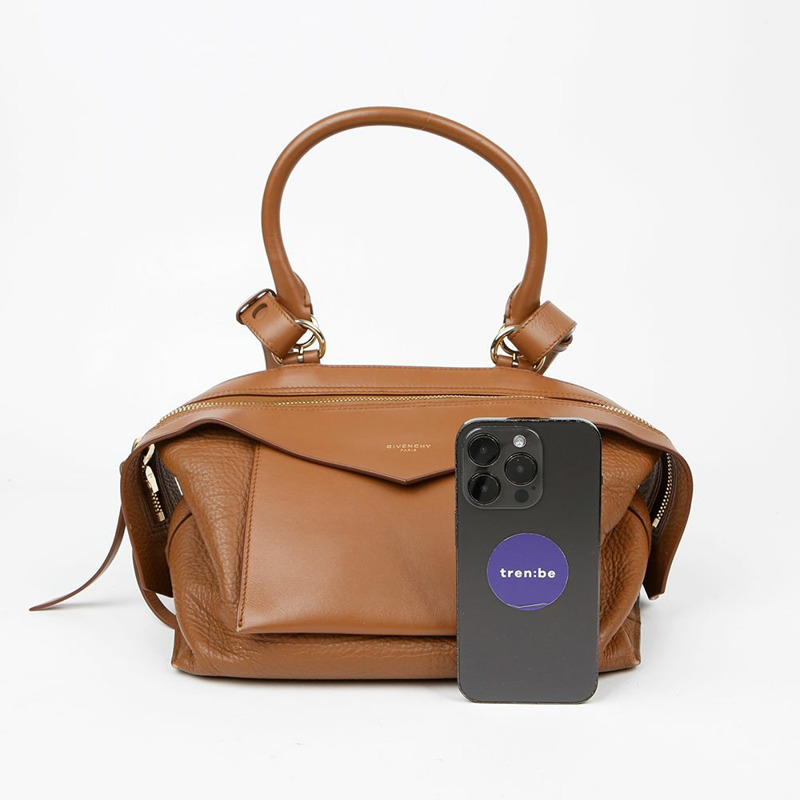 GIVENCHY BB5015B025 絨面革小號托特單肩包-11