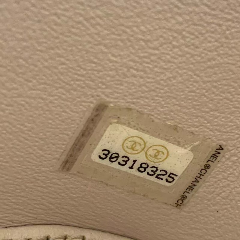 CHANEL 羊皮淡紫色兩用盒子包Vanity Bag-5