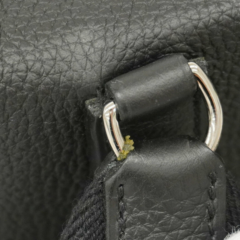 Hermes Hermès Vid Poche Togo 單肩包,黑色,B 印,男/女款,P1537238-5