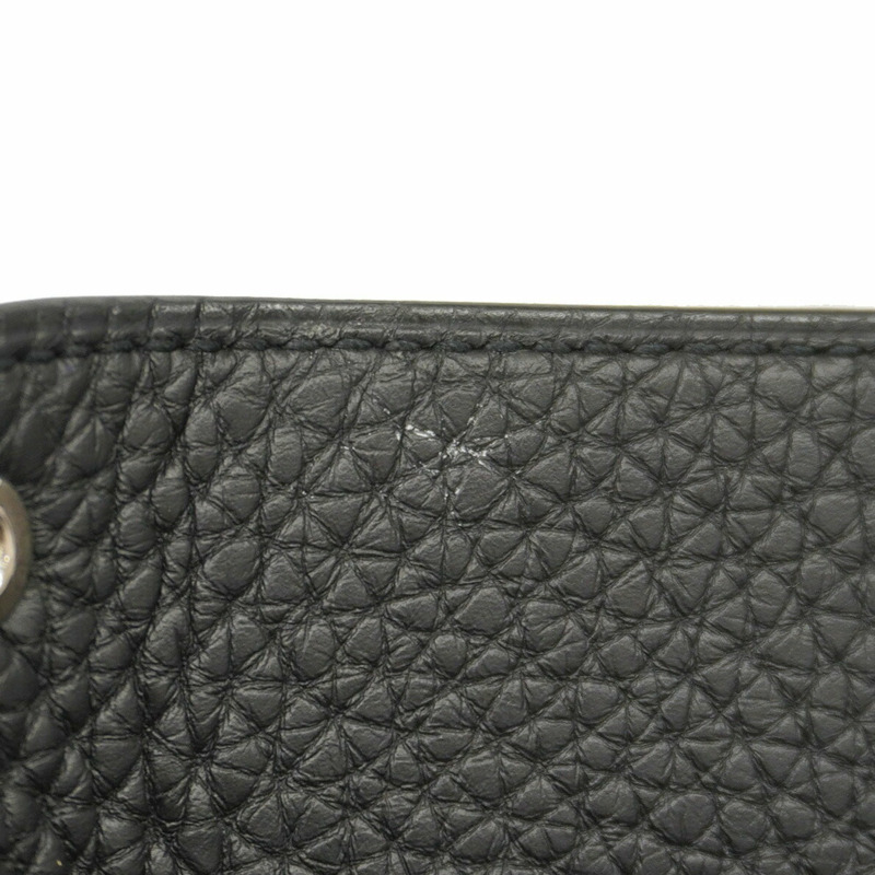 Hermes Hermès Vid Poche Togo 單肩包,黑色,B 印,男/女款,P1537238-7