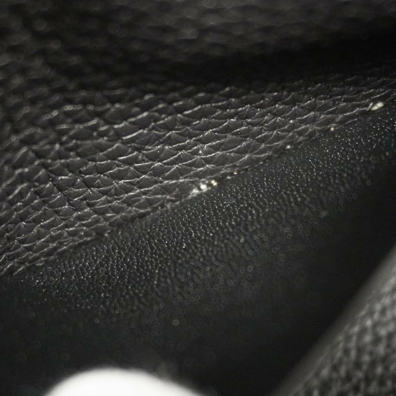 Hermes Hermès Vid Poche Togo 單肩包,黑色,B 印,男/女款,P1537238-8