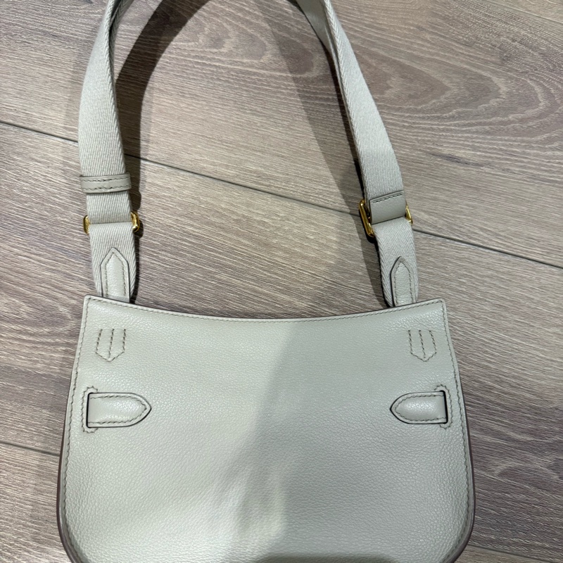 Hermes mini jypsiere 迷你吉普賽包 冰川白 evercolor皮/金釦-2