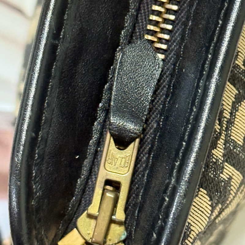 Dior • 經典刺繡老花洗漱包 斜背包-6