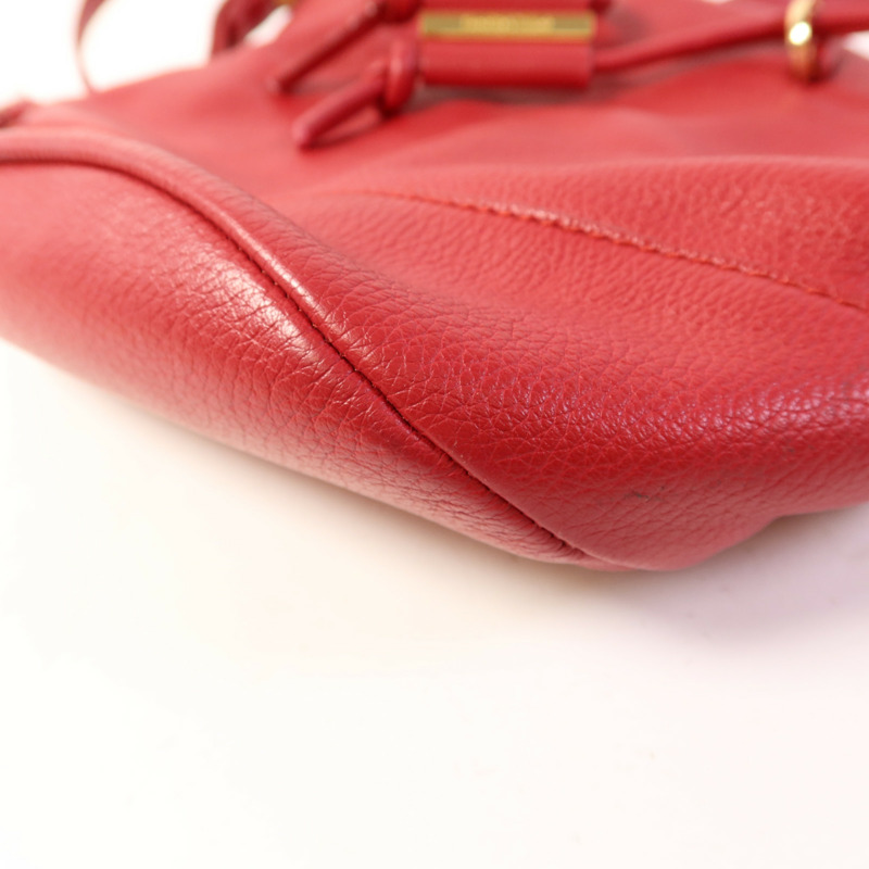 SEE BY CHLOE 牛皮皮革Bucket Bag金扣肩背袋-10