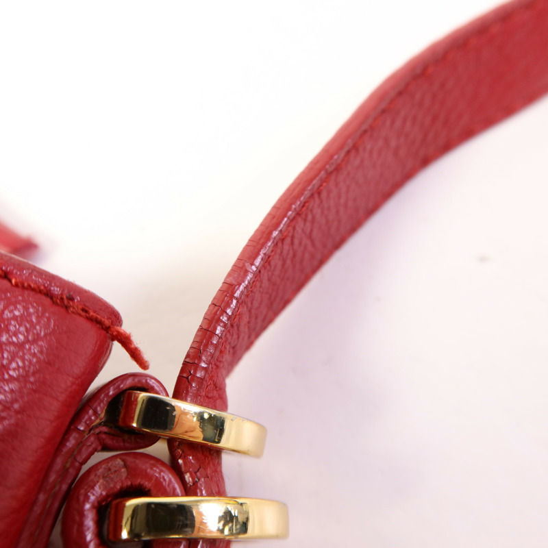 SEE BY CHLOE 牛皮皮革Bucket Bag金扣肩背袋-14