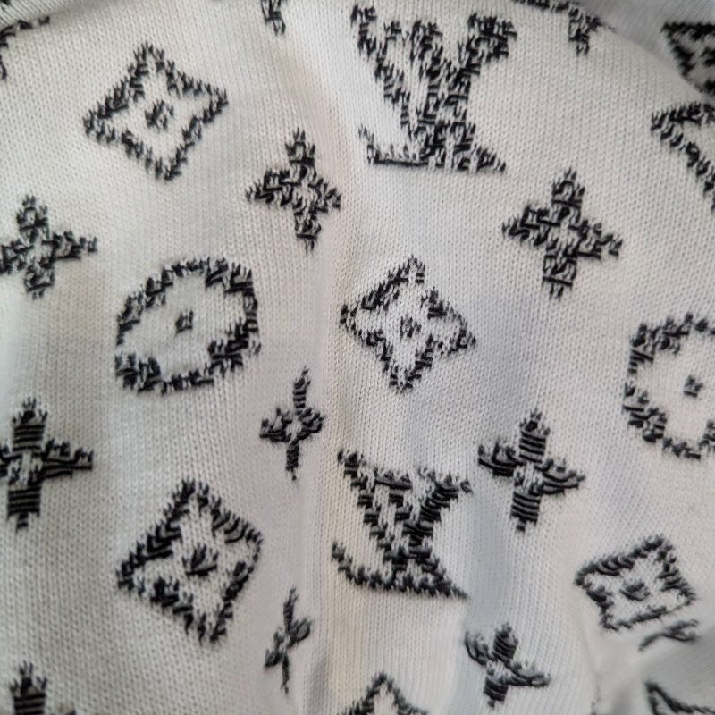 莉亞精品♡LV 黑漸變圓領長袖 尺碼L 二手美品-5