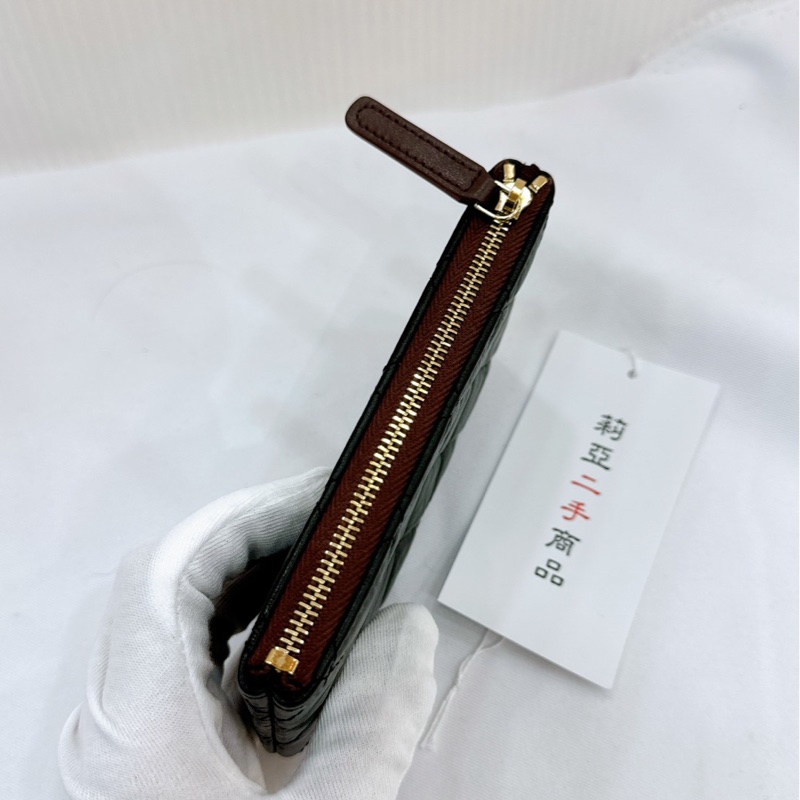 莉亞精品♡ 2.55ㄧ字零錢包 近新美品-3