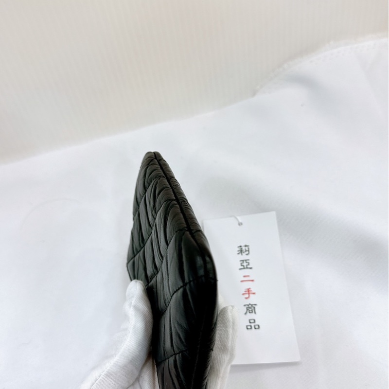 莉亞精品♡ 2.55ㄧ字零錢包 近新美品-6