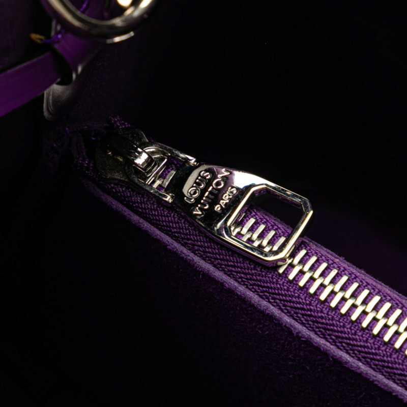 Louis Vuitton Epi NeoNoe 手提包/單肩包,兩用,M54369,黃色/紫色皮革,女士,LOUIS VUITTON-4