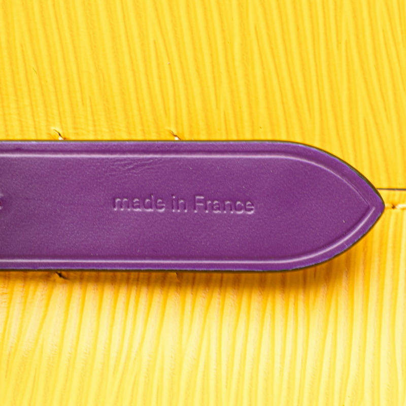 Louis Vuitton Epi NeoNoe 手提包/單肩包,兩用,M54369,黃色/紫色皮革,女士,LOUIS VUITTON-7