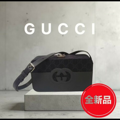 ‼️年前限時特賣‼️（原35800）至1/25⏰【全新】㊣✨GUCCI✨（附防塵袋）古馳 Interlocking G Crossbody Bag 725341 經典 老花 硬殼 壓釦 相機包肩背包 斜背包/雙G/二手包/保證正品🌳二手樹屋🌳