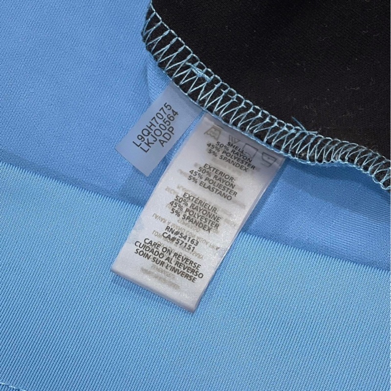 老佛爺 KARL LAGERFELD 圓領字母織帶長袖上衣-9