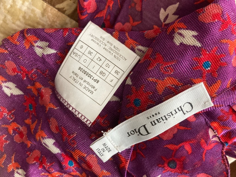 近新Dior迪奧亮眼針織荷葉領背心上衣38/適合S~M-2