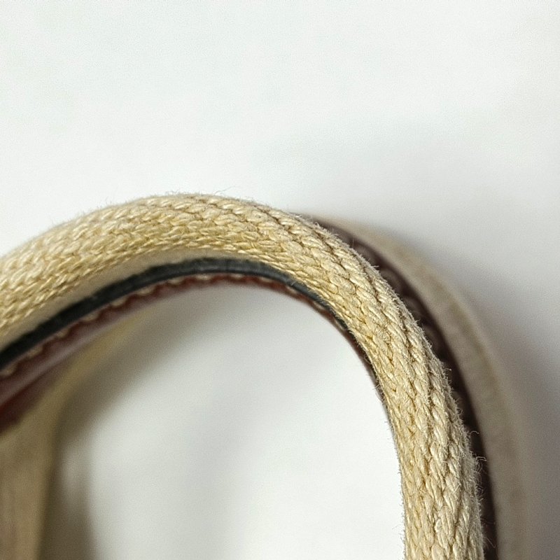 Chloé Woody 迷你 米色織物斜背包手提包肩背包-7