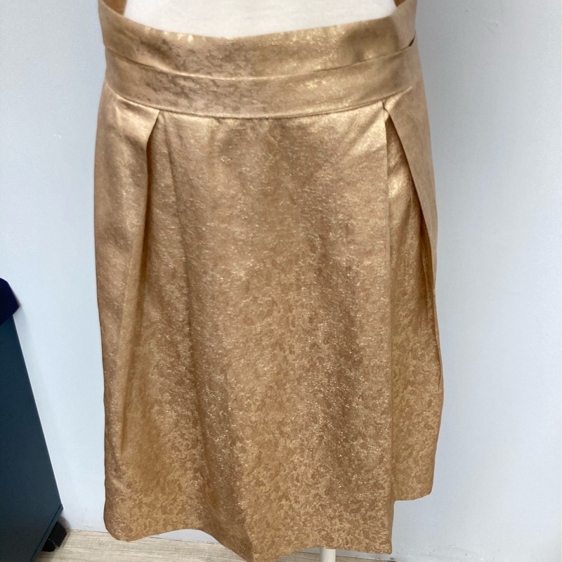 近新CHLOE 金色A line打折半身裙F38號-5