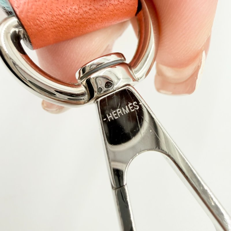 Hermes - 9T火焰橘TC銀釦╻Mini Evelyne 斜背包-28