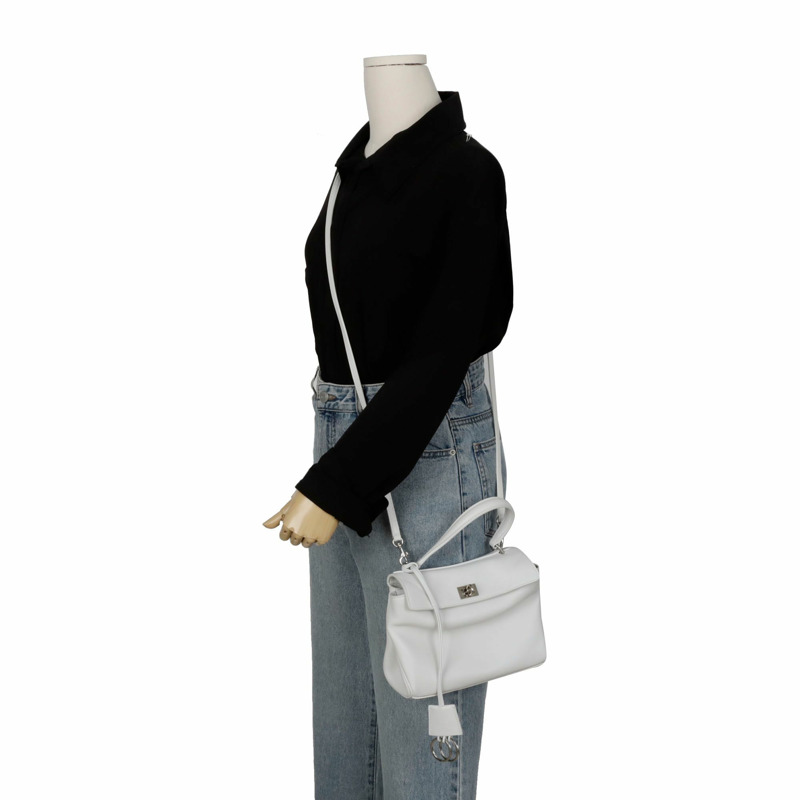 【包稅】BALENCIAGA Rodeo迷你手提單肩包 795456-12