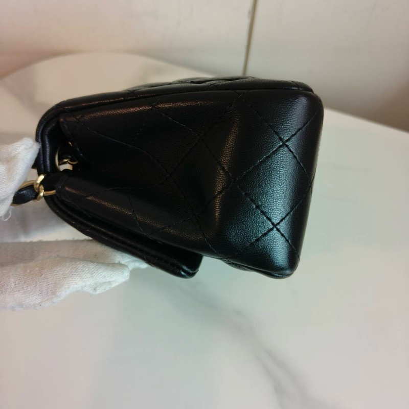 Chanel 黑金方胖子-8