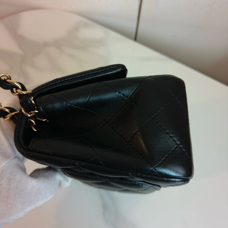 Chanel 黑金方胖子-13