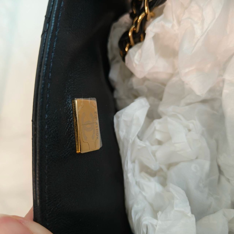 Chanel 黑金方胖子-14