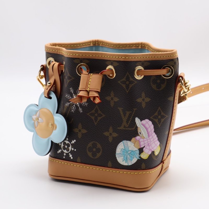 LOUIS VUITTON Nano noe水桶包 - 聖誕限定版-5