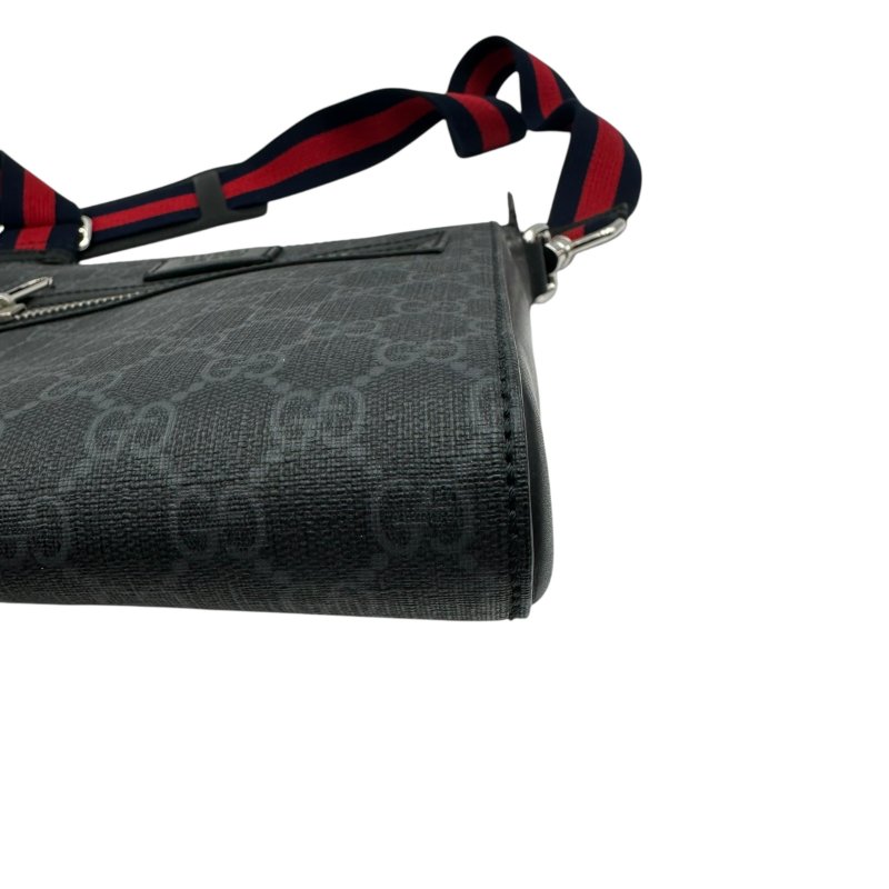 【美收精品】GUCCI 黑色肩背包 B-873【隔月月中將轉賣至日本 上架期限30天】-6