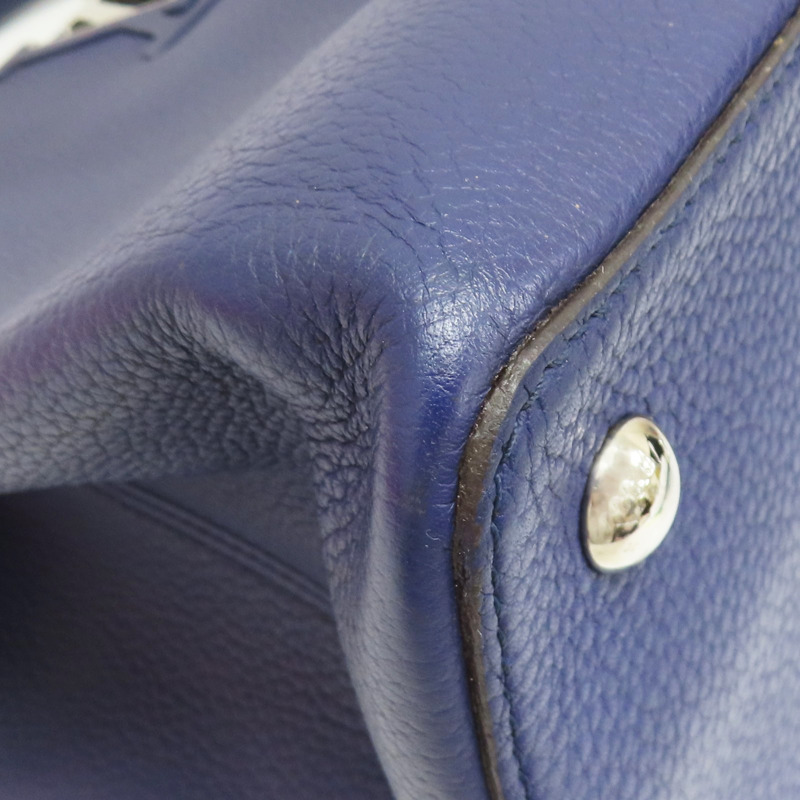 藍色 牛皮 Copucines MM 手提包【LOUIS VUITTON LV 路易威登】 M94665-9