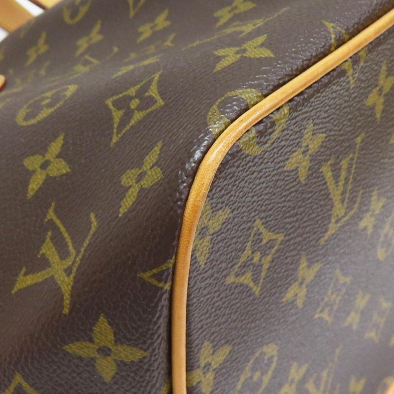 棕色 原花帆布 Palermo PM 兩用包【LOUIS VUITTON LV 路易威登】 M40145-9
