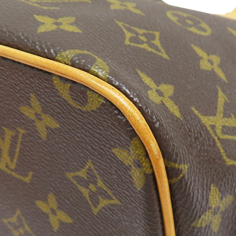 棕色 原花帆布 Palermo PM 兩用包【LOUIS VUITTON LV 路易威登】 M40145-10