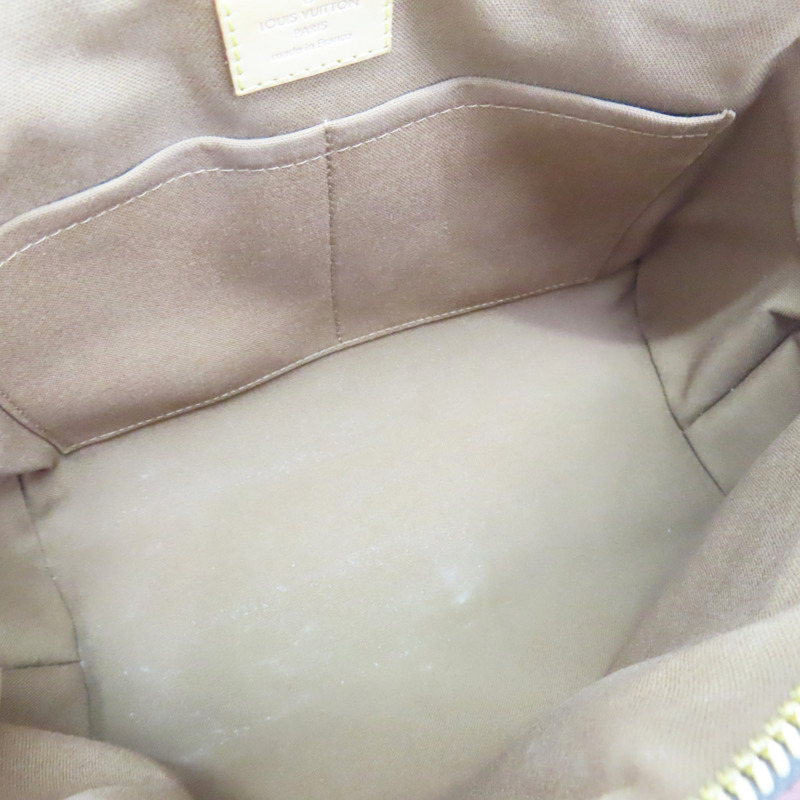 棕色 原花 PVC塗層帆布 Tivoli PM 肩背包【LOUIS VUITTON LV 路易威登】 M40143-4