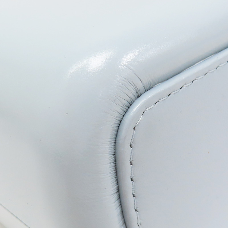 藍色 牛皮 流浪包 鍊帶 肩背包【CHANEL 香奈兒】 A93824-11