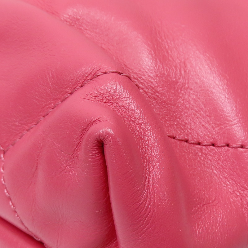 粉色 菱格紋 牛皮 22 MINI 肩背包 無卡 AS3980【CHANEL 香奈兒】 AS3980-15