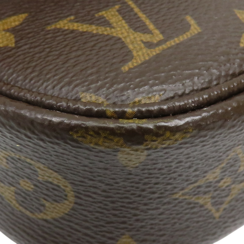 棕色 原花帆布 Wallet on Chain Ivy 肩背包【LOUIS VUITTON LV 路易威登】 M81911-9