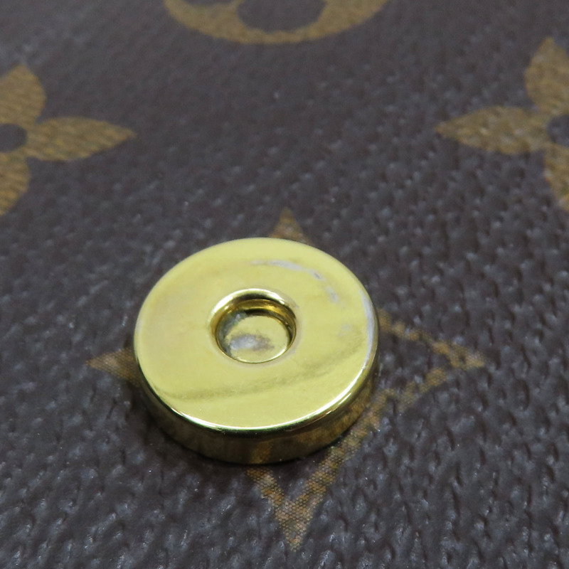 棕色 原花帆布 Wallet on Chain Ivy 肩背包【LOUIS VUITTON LV 路易威登】 M81911-14