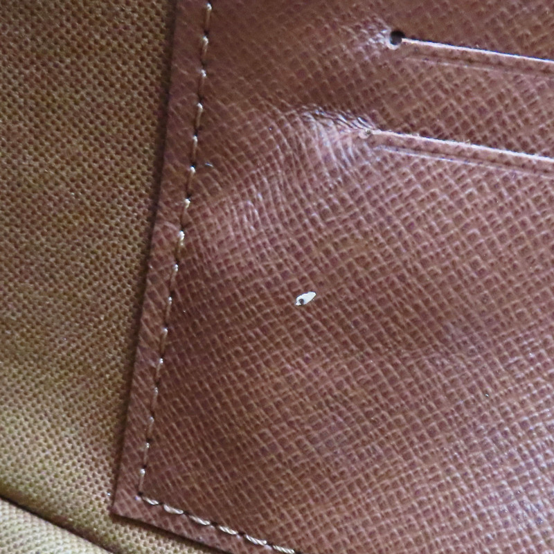 棕色 原花帆布 Wallet on Chain Ivy 肩背包【LOUIS VUITTON LV 路易威登】 M81911-16