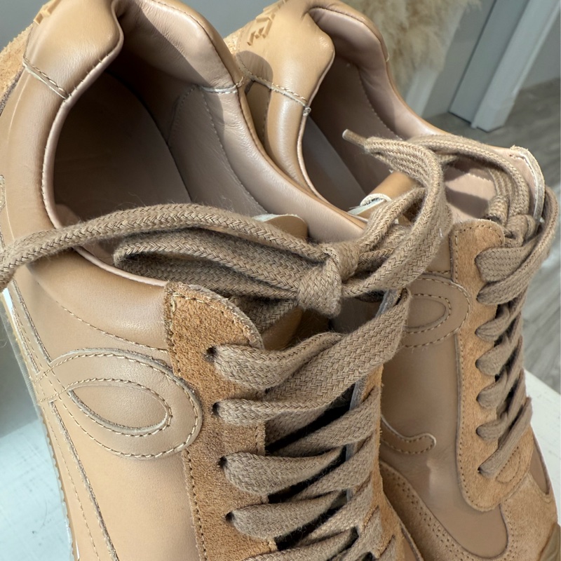 LOEWE Ballet Runner 2.0 棕色芭蕾德訓鞋 37號-4