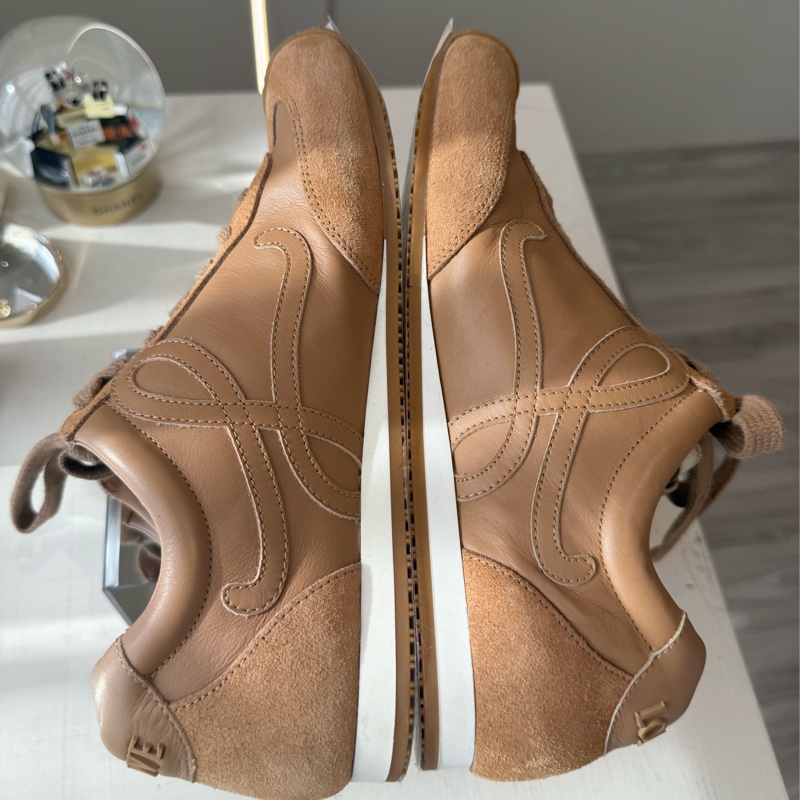 LOEWE Ballet Runner 2.0 棕色芭蕾德訓鞋 37號-7