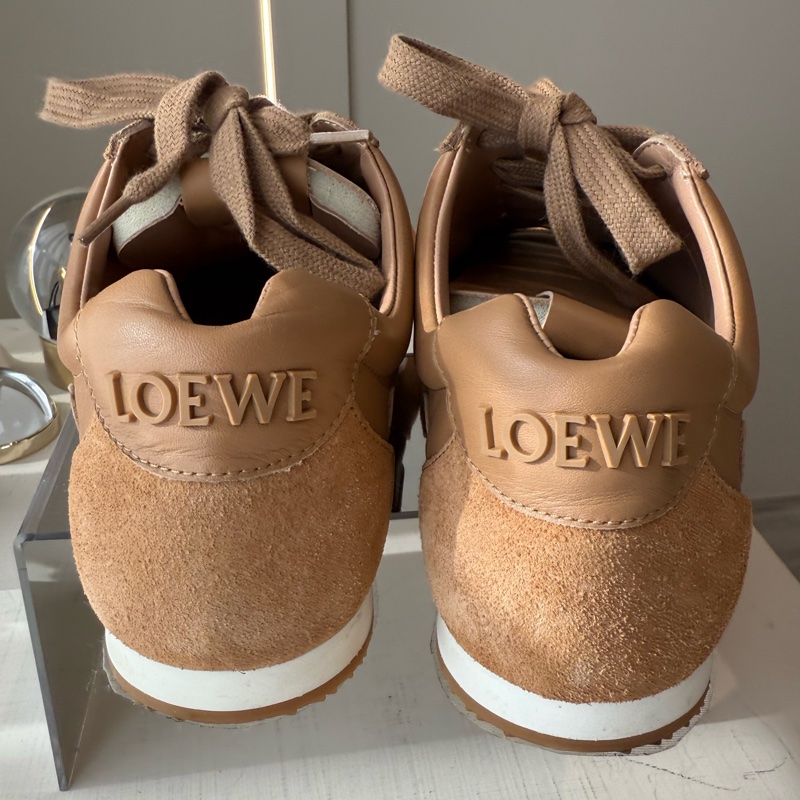 LOEWE Ballet Runner 2.0 棕色芭蕾德訓鞋 37號-10