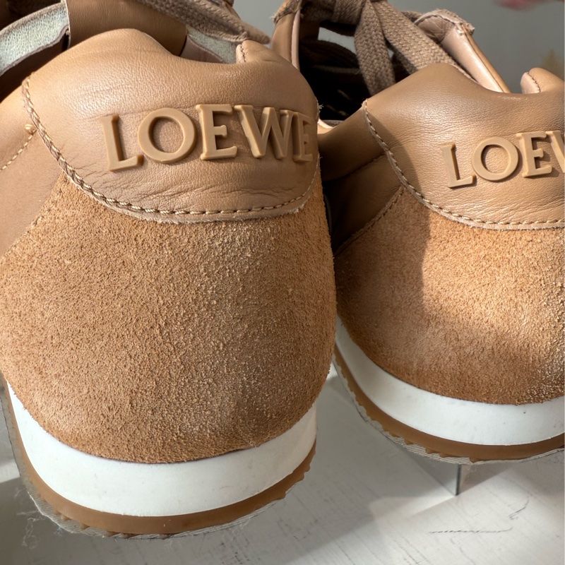 LOEWE Ballet Runner 2.0 棕色芭蕾德訓鞋 37號-11