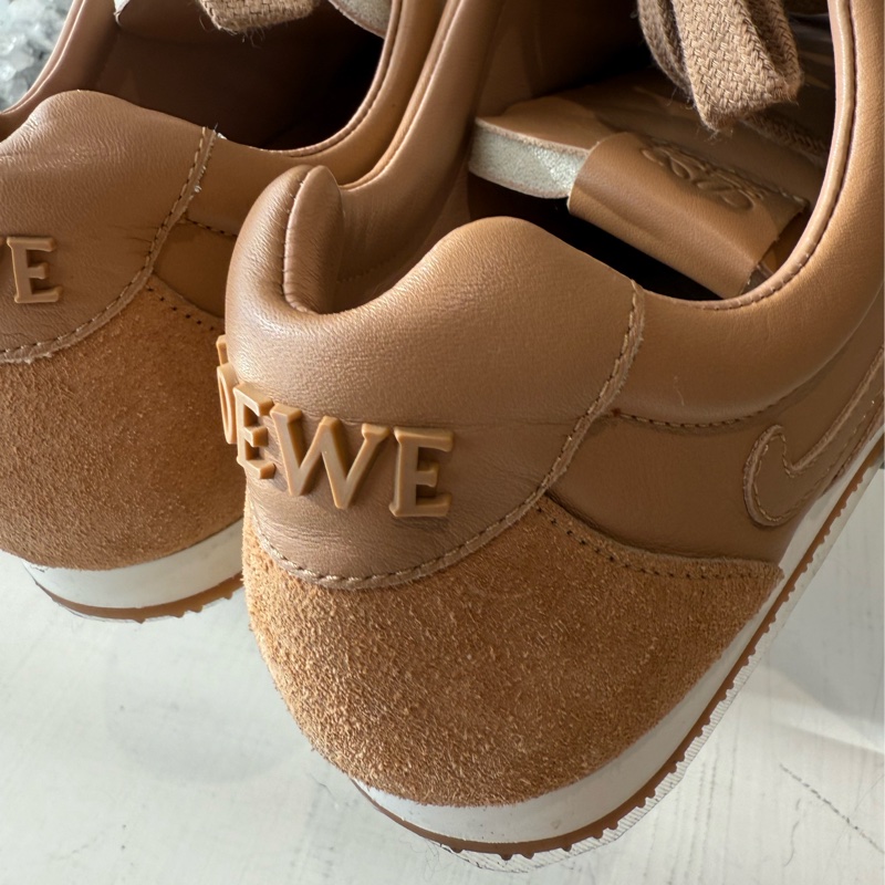 LOEWE Ballet Runner 2.0 棕色芭蕾德訓鞋 37號-12