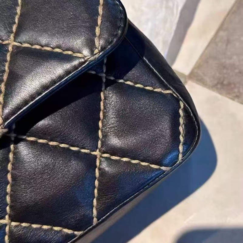 Chanel 菱格紋包 尺寸25*17*6 99新配件塵袋-3