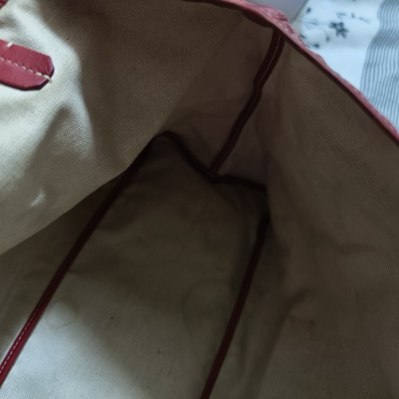 Goyard紅色購物包-11
