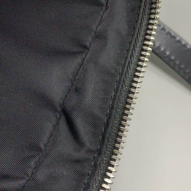 GUCCI古馳 老花Logo紅綠條紋織帶 帆布拼皮 電腦公事包 肩背斜背手提包 男款 烏木色/黑色-14