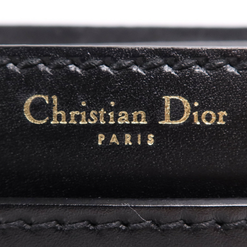 Dior 牛皮皮革Jadior金扣鏈帶肩背袋-12