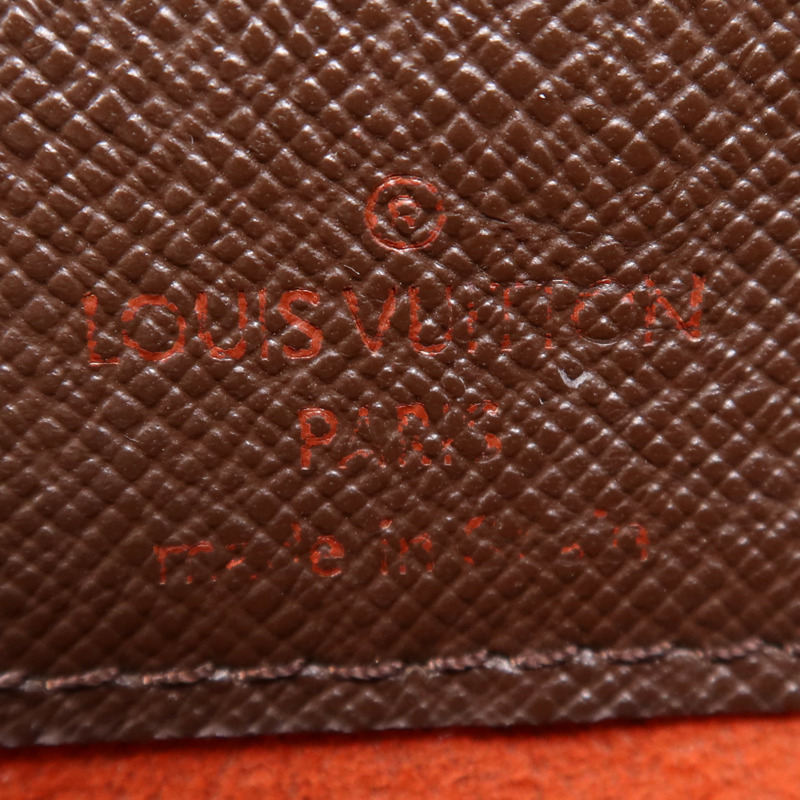 LOUIS VUITTON Damier Musette Tango金扣肩背袋棕色-5