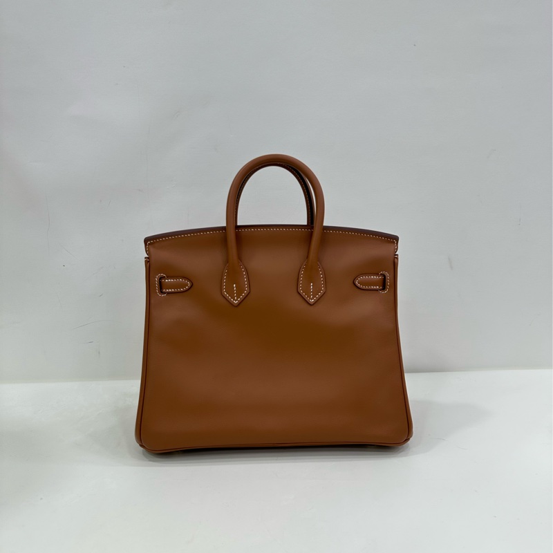 Hermes 愛馬仕 birkin25 Jonathan皮、金棕金扣U刻、99新近閒置,膜都在,原購證-2